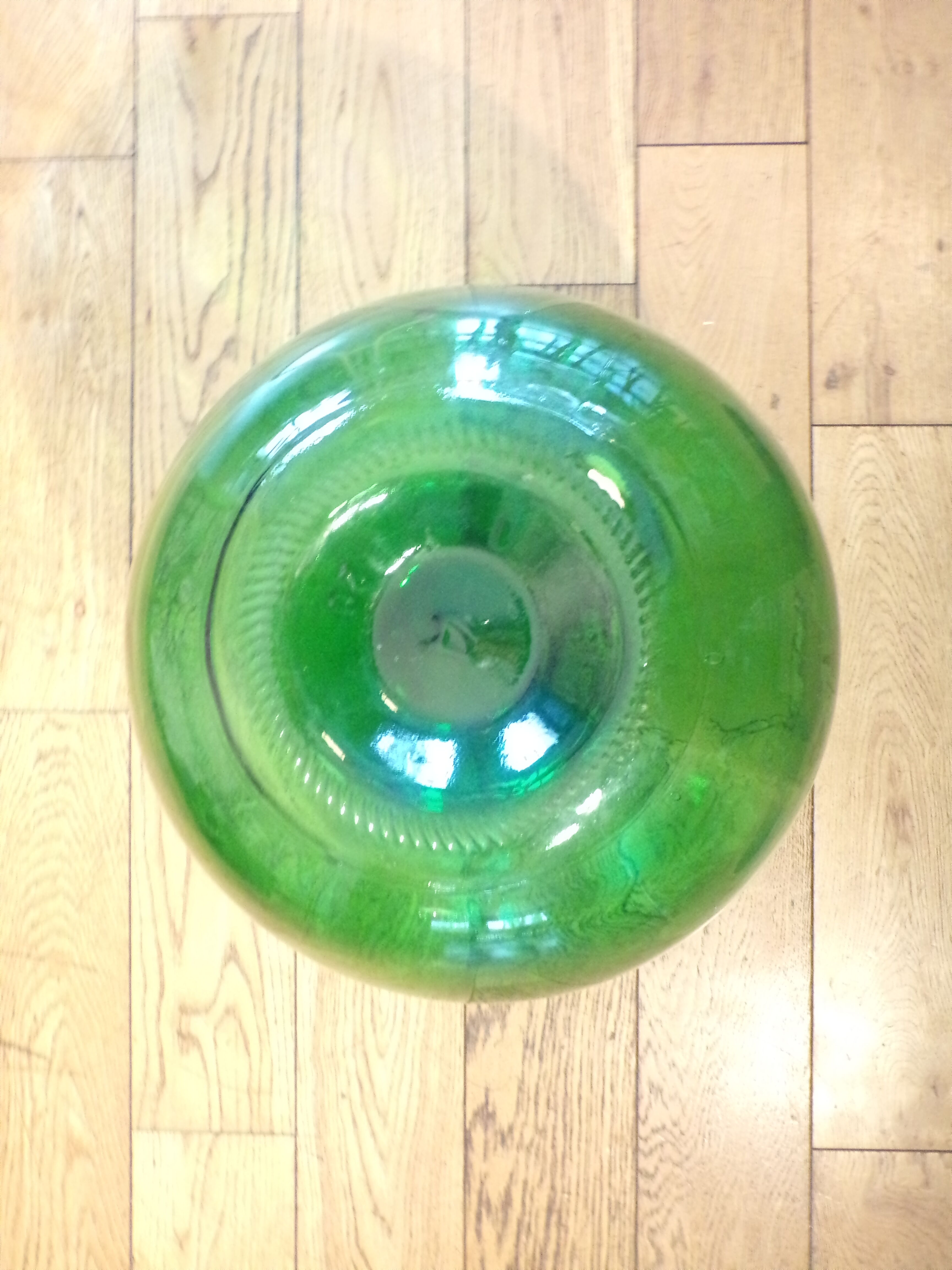 Demijohn ambrosio 20l green