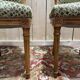 Suite de 4 chaises style Louis XVI "Fer à cheval"