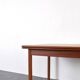 Table à manger extensible en teck danois des années 1960.