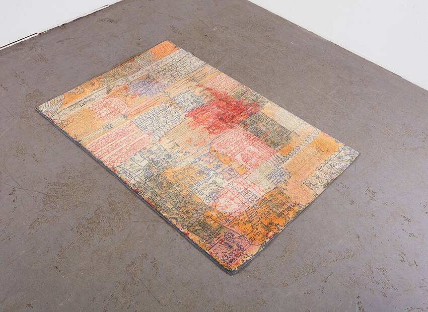 Artist Rug after after Pail Klee for Ege Axminster Denmark 1980s