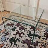 Table basse minimaliste en verre