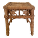 Tabouret en rotin peacock