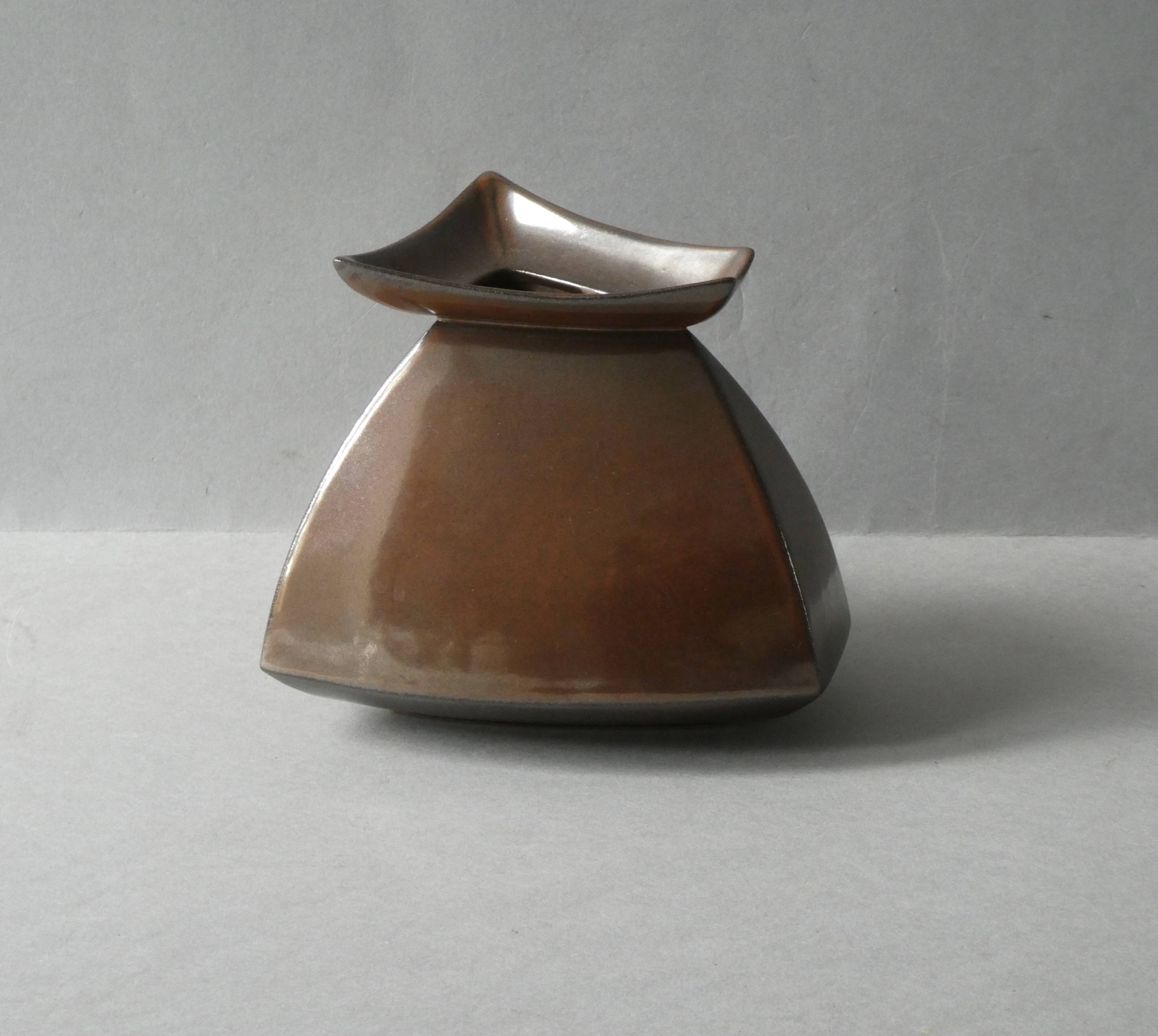 Ceramic vase by Robert Montgolfier, Kyoto model, 1960s