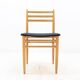 Ensemble de quatre chaises de salle à manger des années 1970, design scandinave.
