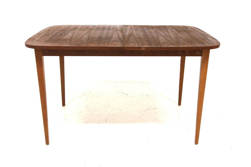 Scandinavian teak dining table, Sweden, 1960s