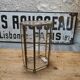 Vintage brass display cabinet