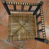 Old glitter corner chair