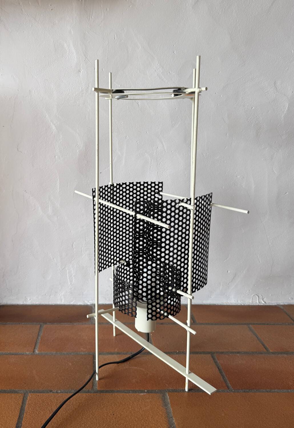 1980s metal lamp