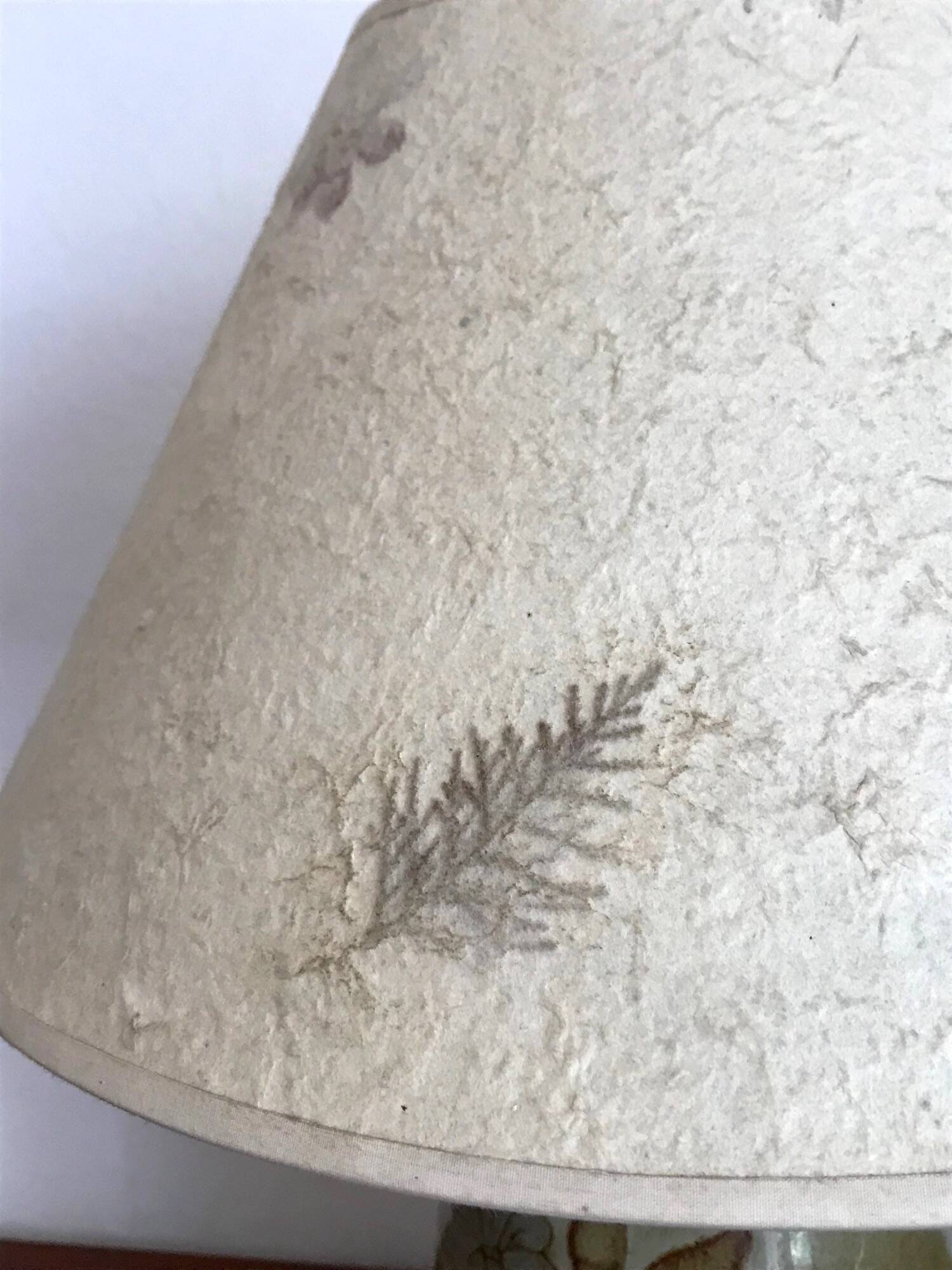 Vintage lamp in glazed stoneware from the 70s