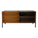 Vintage ARP Guariche Minvielle 1960s enfilade buffet display cabinet