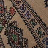 Vintage Turkish rug from Oushak, hand-woven 151x221 cm