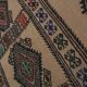 Vintage Turkish rug from Oushak, hand-woven 151x221 cm