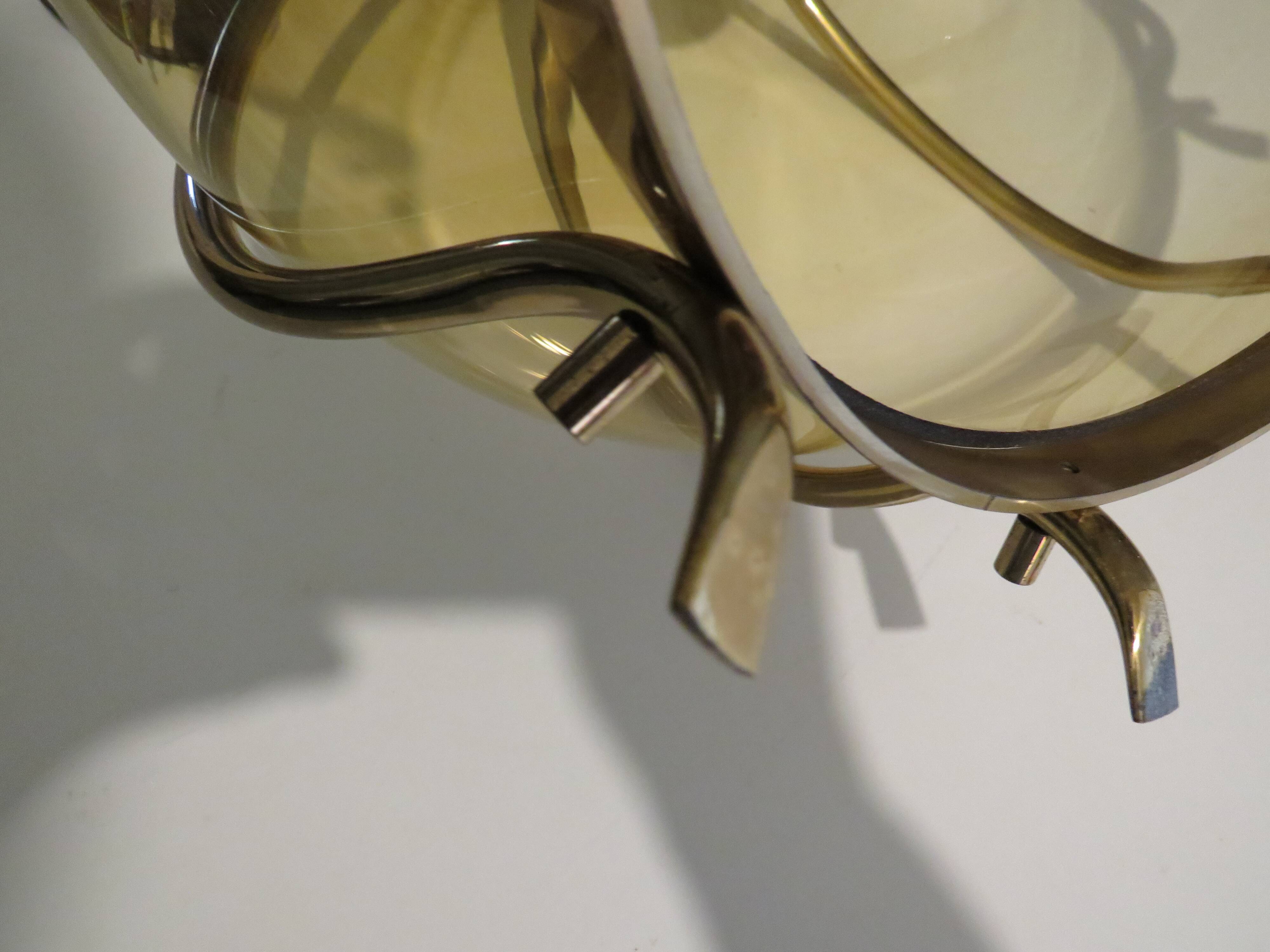 Hollywood Regency suspension from the 1970s