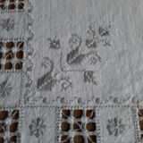 Old linen/cotton and fine embroidery