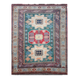 Tapis d'Orient Fait Main Kazak Afghan : 1.66 X 2.64 Mètres