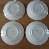 7 assiettes plates Terre de fer
