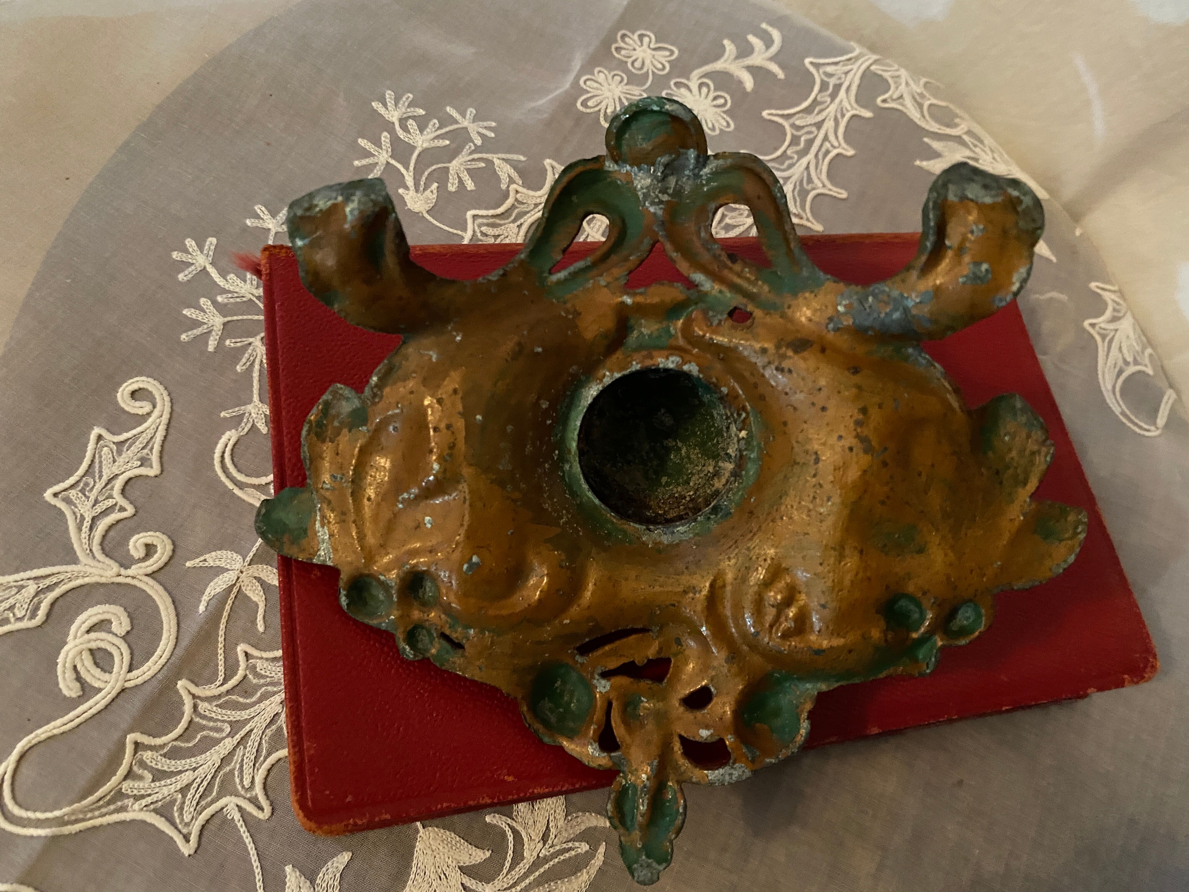 Old ink metal "Art Nouveau"