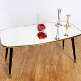 70-foot compass mirror coffee table