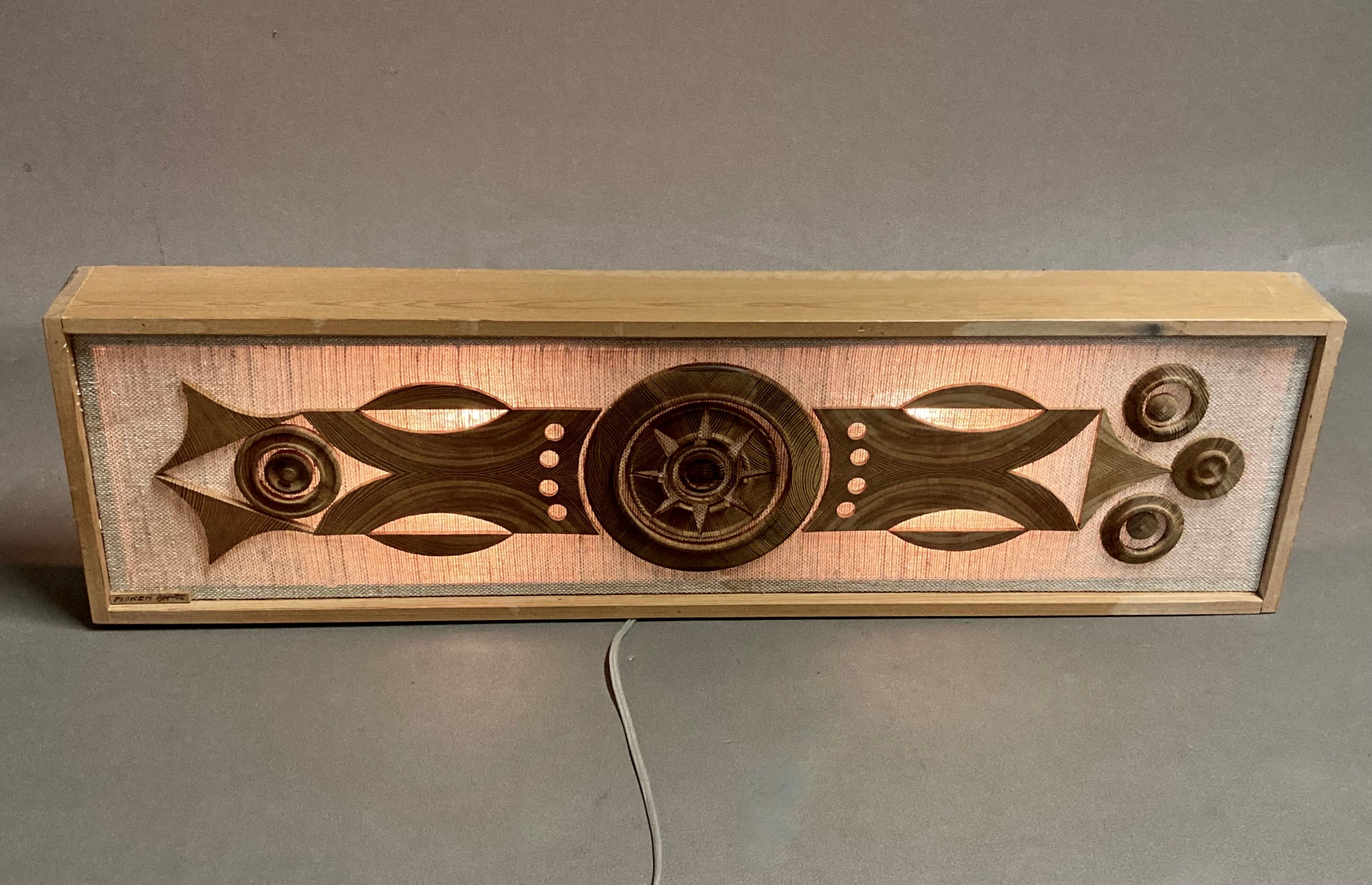 Scandinavian design wall lamp 1950