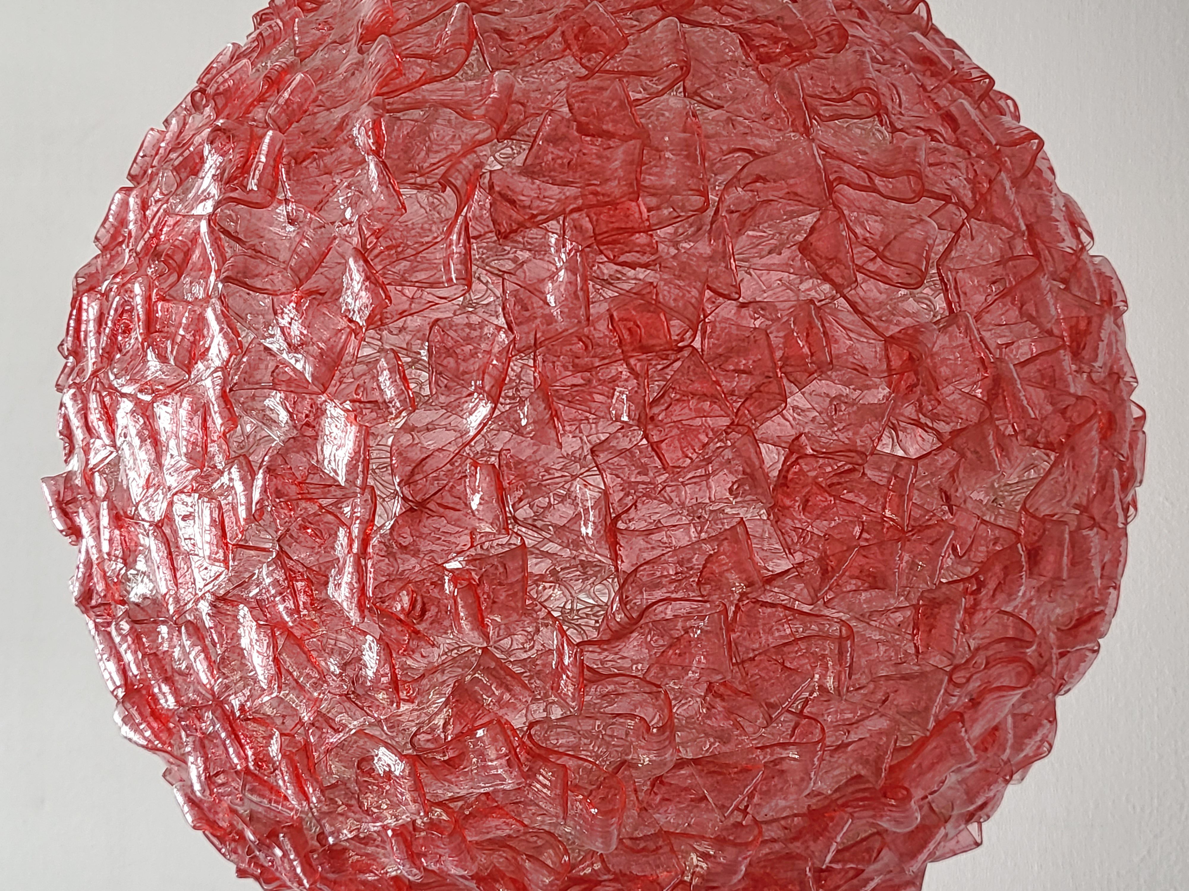 Vintage spaghetti pendant lamp 1960