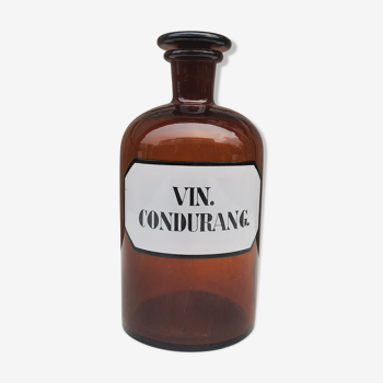 Apothecary bottle, VIN. CONDURANG., Germany 1930