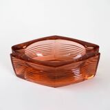 Glass ashtray, Italian design, 1960s, made in Italy