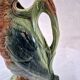 Zoomorphic pitcher barbotine Saint Clément Mallard Duck A028