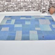 Blue Vintage Turkish Antique Kilim Rug sku 3025