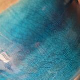 Artisanal cracked ceramic pot cover