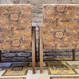 Pair of vintage Danish armchairs from the 1970s