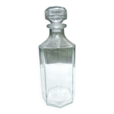 Carafe octogonale en verre