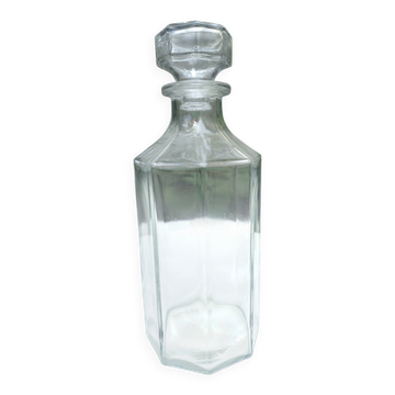 Carafe octogonale en verre