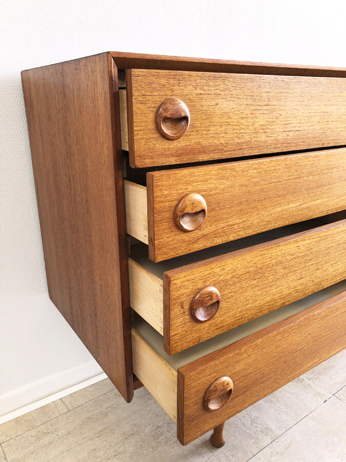 Scandinavian teak row, 1960