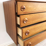 Scandinavian teak row, 1960