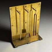Brass fireplace set 1960s