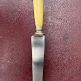 Set of 12 old horn handle knives