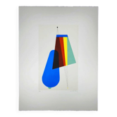 Limited edition lithograph by Man Ray, 1970s. Signed by the author and numbered in pencil.