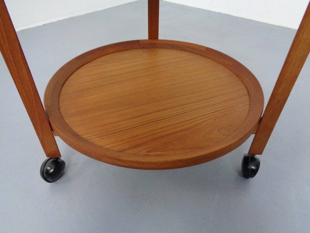 Serving trolley in teak from Sika Møbler, 1960s