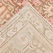 6x9 dusty pink wool persian rug 287x192cm