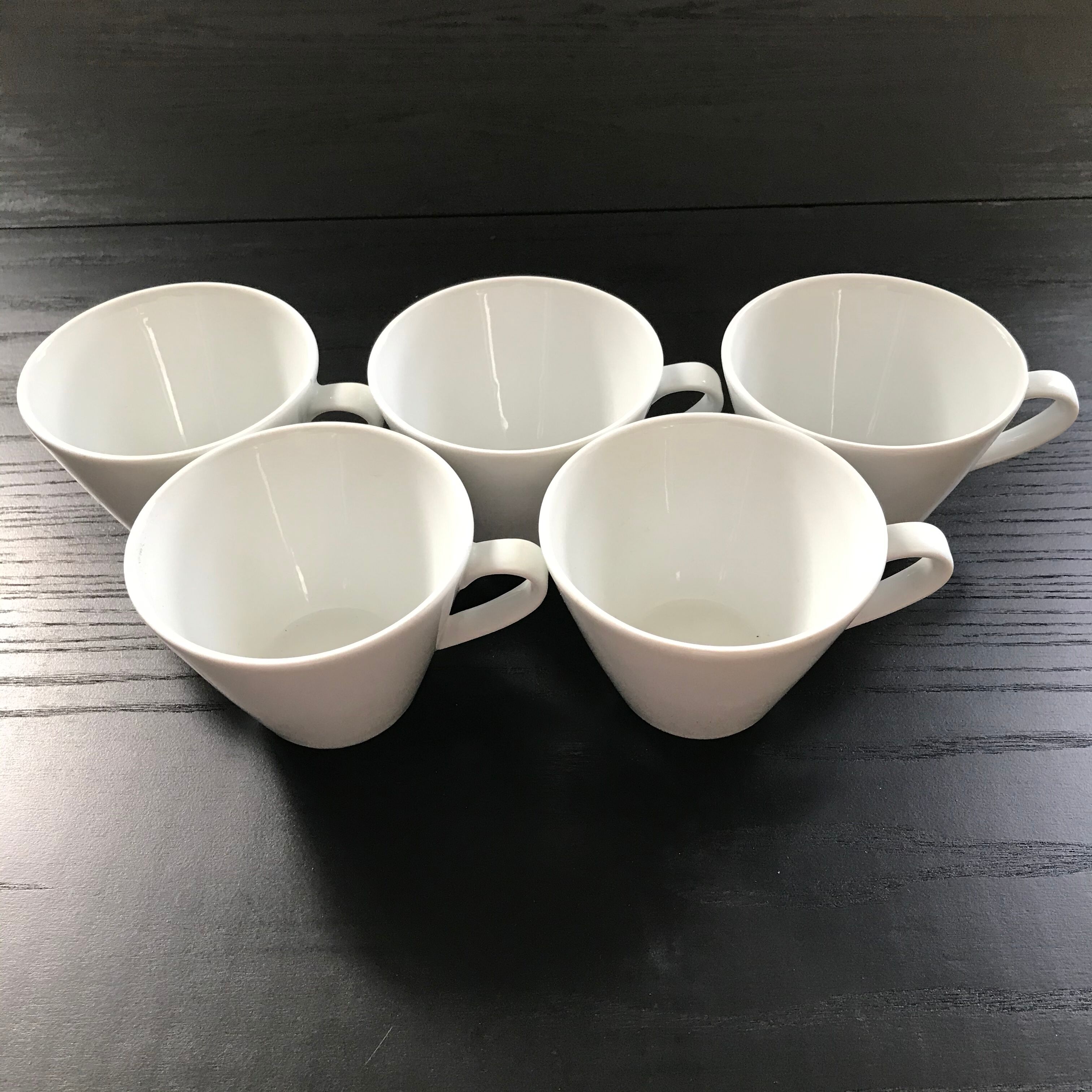 Set of 5 80's mugs