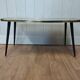 Vintage coffee table legs compass