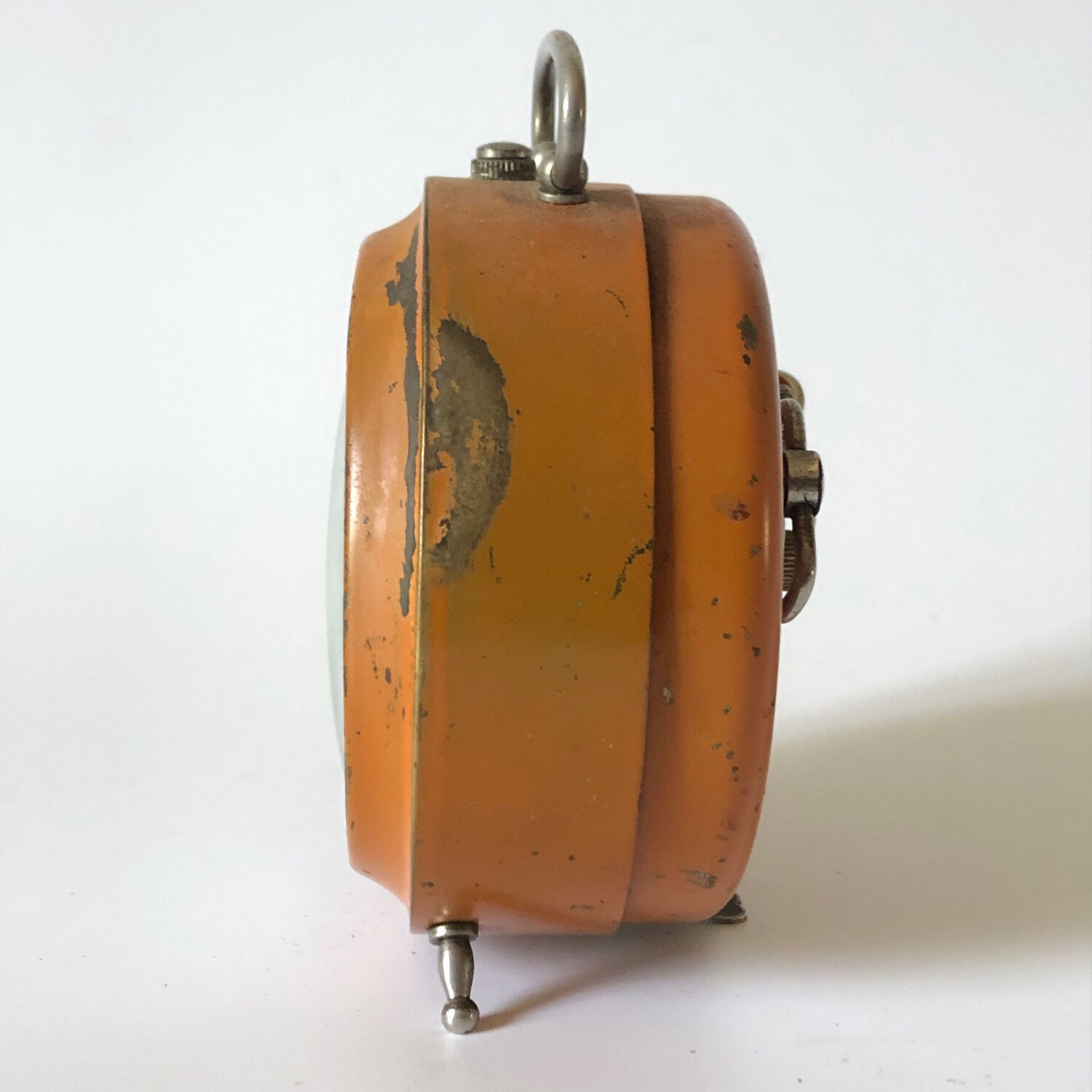 Ancen vintage alarm clock JAZ, orange