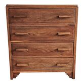 Art deco chest of drawers