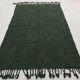 Tapis kilim turc vert 5x7, 142x229 cm
