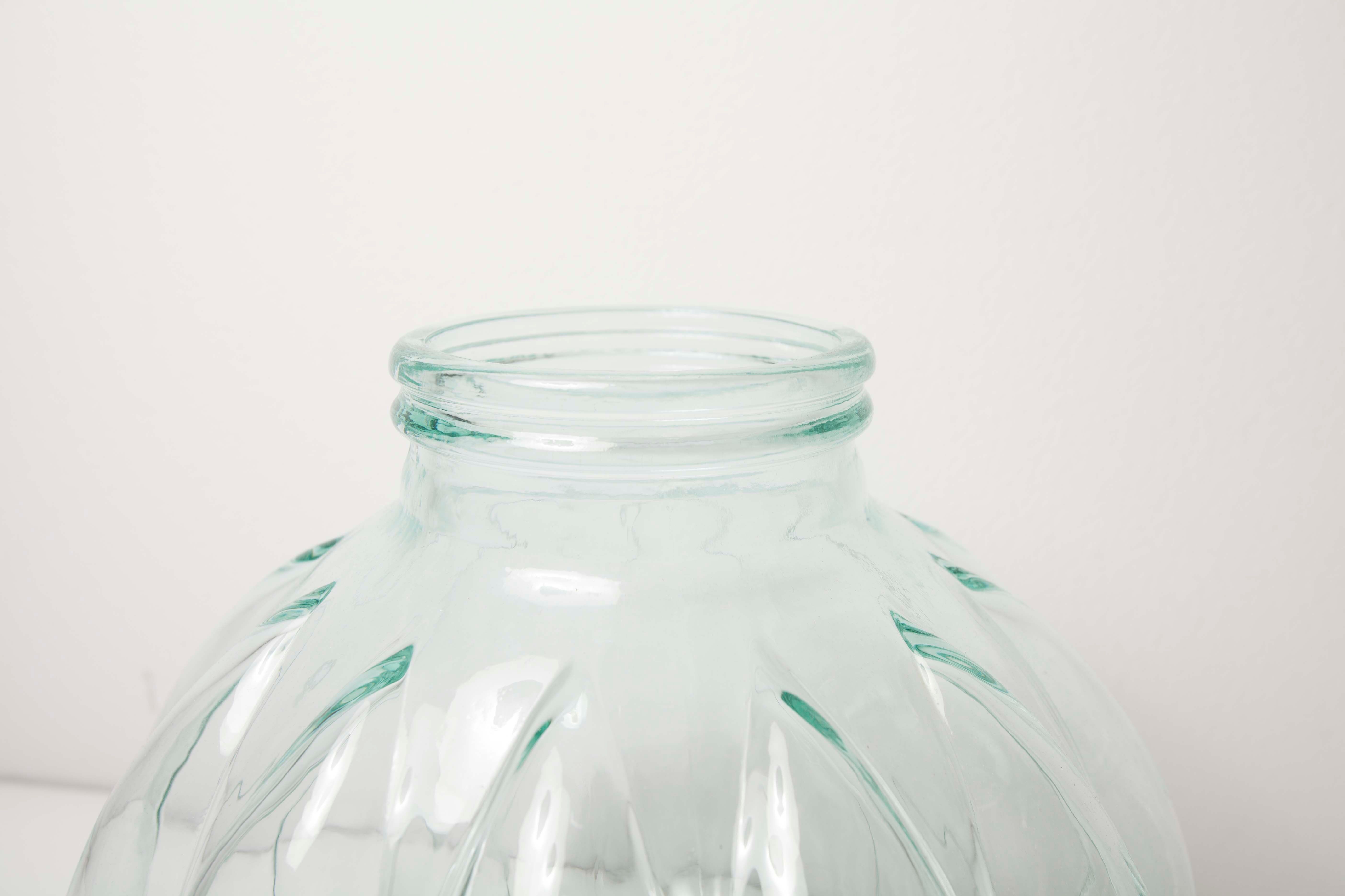 Glass canister from the 1960s