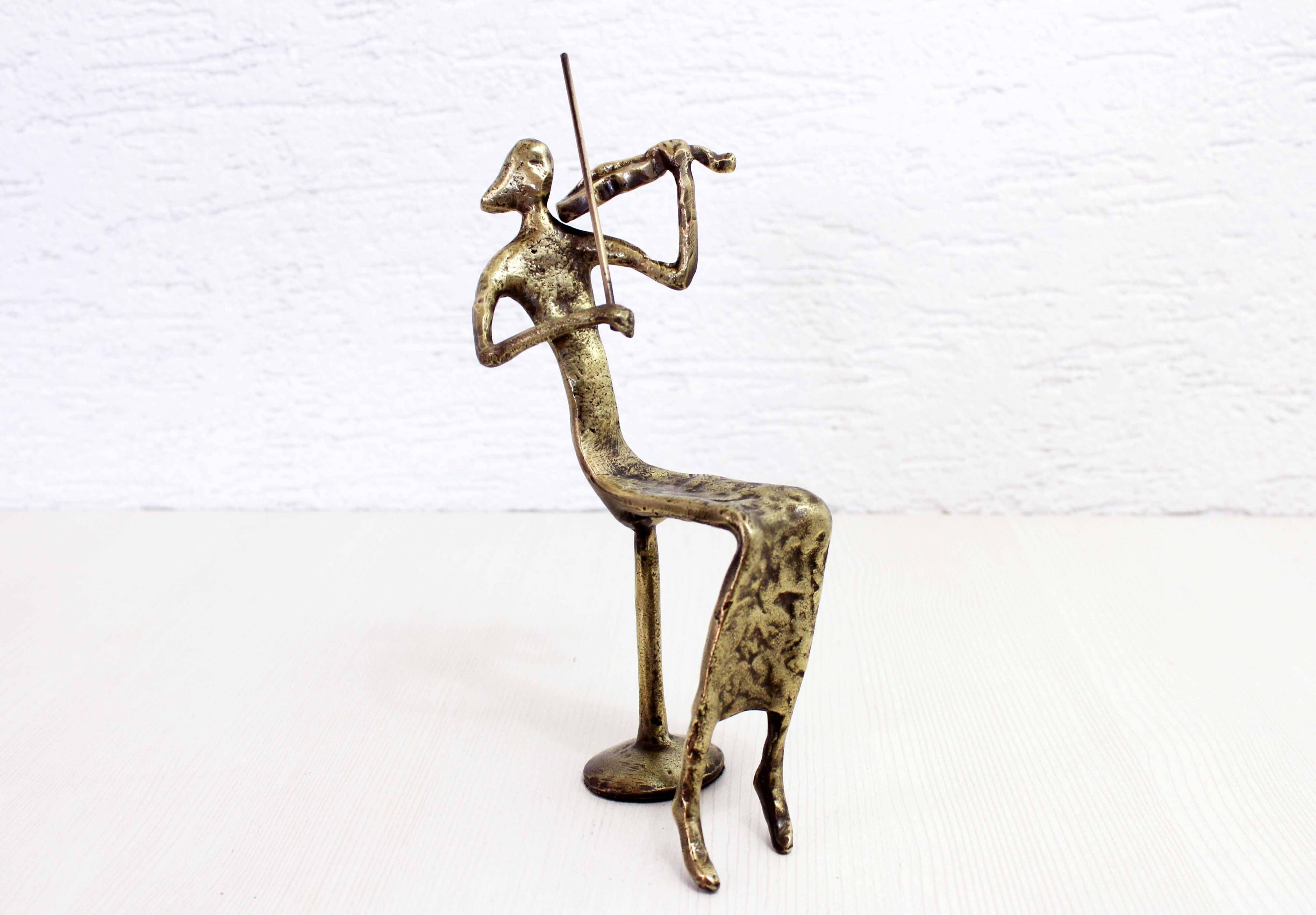 Modernist bronze sculpture