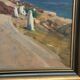 Original Swedish Oil on Canvas – “The Way” by Aksel G Knůdsen – Signed, Vintage & Framed – 52 x 45 cm (24" x 20")