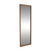 Miroir rectangulaire vintage scandinave en chêne