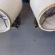 Pair of vintage wall lights from the 1950s.