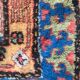Tapis ancien d’orient sinkiang fait main 68x139 cm